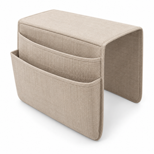 Sofa Arm Organizer with Storage Pockets